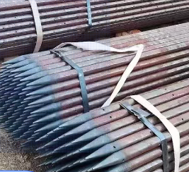 仙桃超前小导管预埋钢管出尖打孔焊倒刺无缝焊管厂